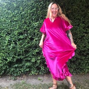 Vintage Salsa 💃🏼 mumu dress